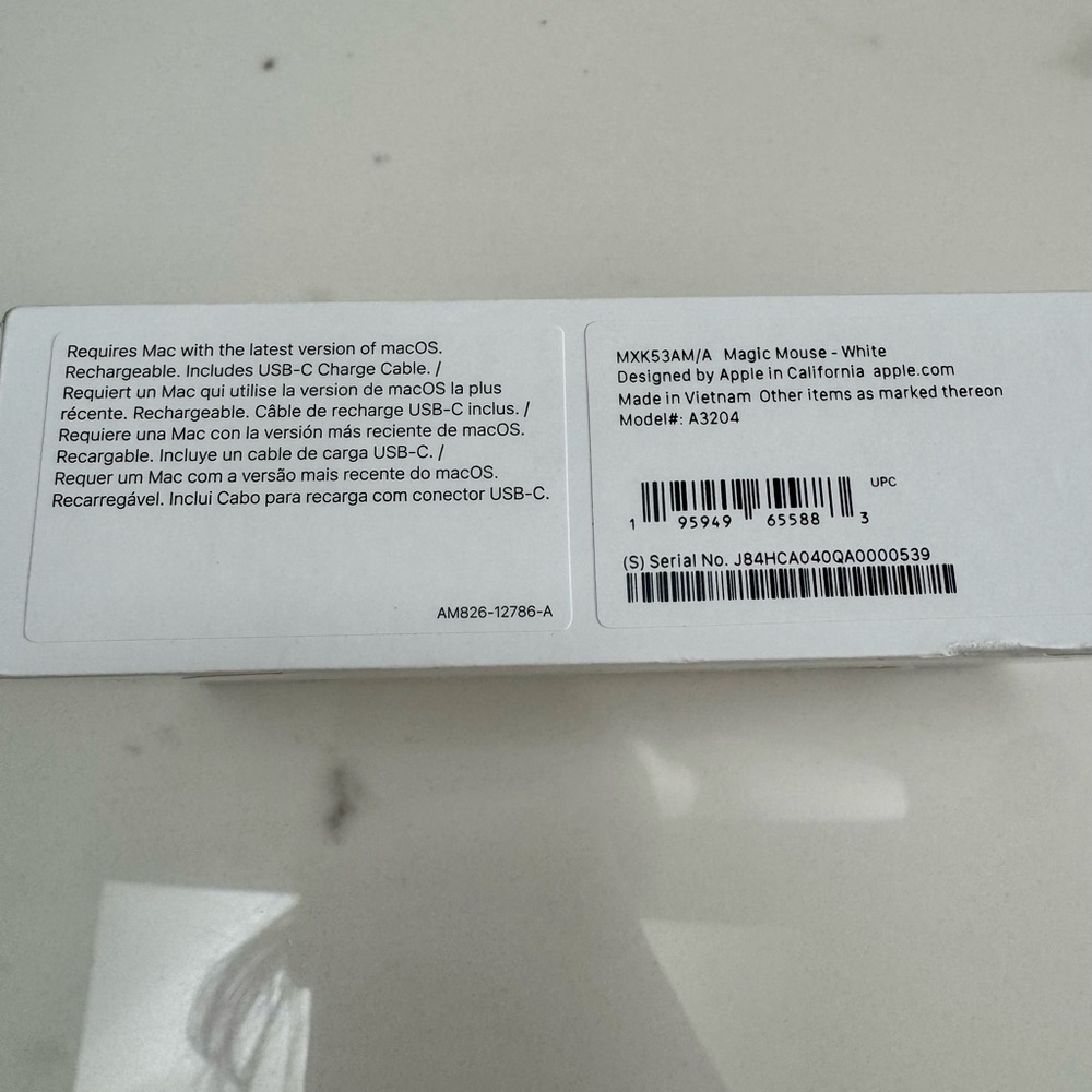 NWT - Apple Magic Mouse - Picture 4 of 7